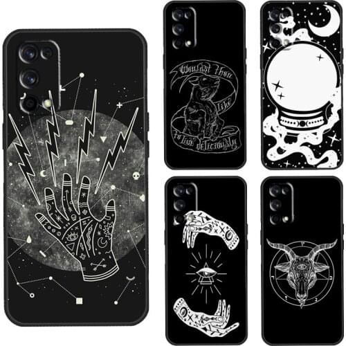 Witch Witchcraft Case For OnePlus 8T 7T Nord 7 8 9 Pro Cover For Realme 8 7 6 Pro Q3 C3 C11 C15 C21 GT Neo