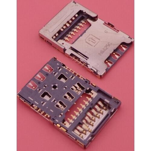 For LG M160 K4 M200N K8 2017 M250N K10 SIM Card Reader SIM Card Socket connector SIM Card Slot Replacement