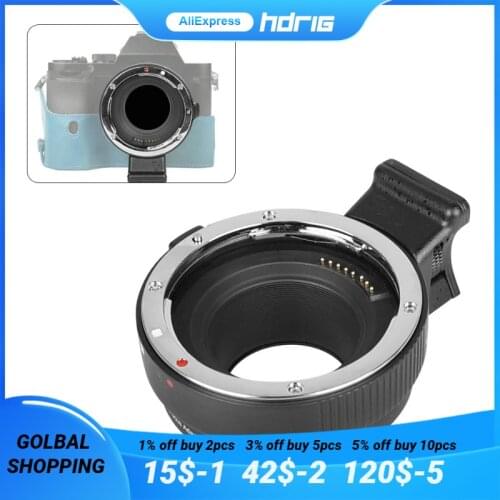 HDRiG Auto Focus EF-EOS M MOUNT Lens Mount Adapter for Canon Camera EF EF-S Lens for Canon EOS Mirrorless Camera Mount Adapter