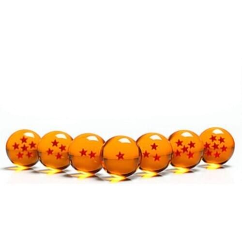 4.5CM Ball Crystal Balls 7 Stars Set of 7 PCS Balls Complete Set New Classic Action Figures Toys with Original Box