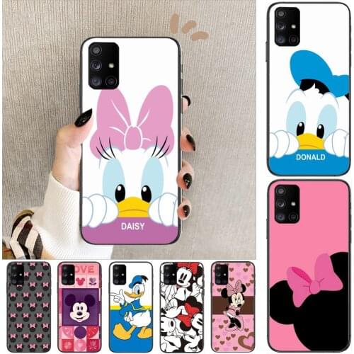 Quality phone case cartoon disney Phone Case Hull For Samsung Galaxy A50 A51 A71 A70 A52 A40 A30 A31 A80 A20E 5G S Black Shell