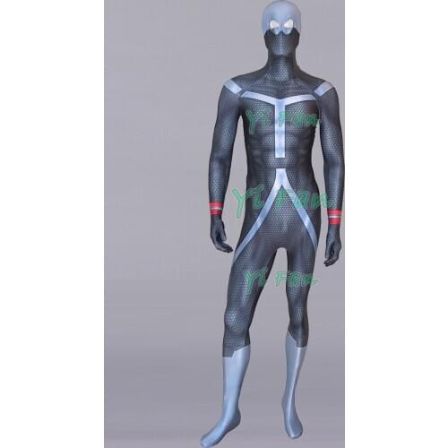 Hot Sale Twice Jin Bubaigawara MY Hero Cosplay Costume Spandex Zentai Bodysuit Jumpsuit for Adult/Kids Free shipping