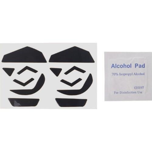 2 Sets 0.6mm Mouse Skates Mouse Stickers Pad for Logitech G502 Laser Mouse High Quality Computer Sticker