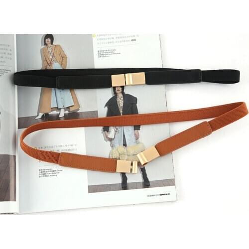 New Elastic Fashionable and Simple Slim Waist with Womens Dress Sweater Suit Coat Waist Closing Sealing Belt Women