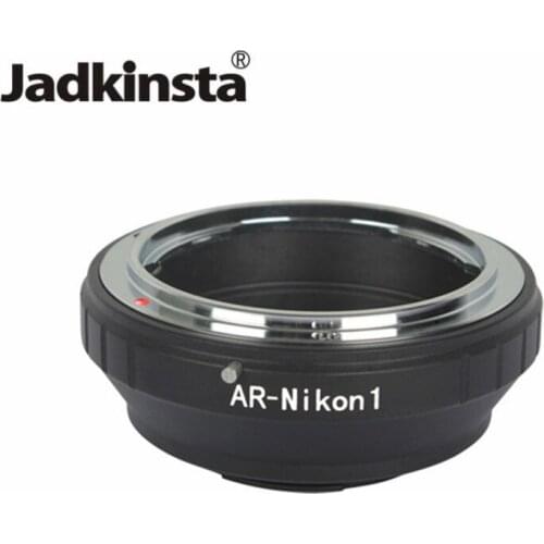 Jadkinsta Lens Adapter Ring for Konica AR Lens Convert for Nikon 1 Mount J1 V1 J2 V2 Camera Converter for AR-Nikon 1