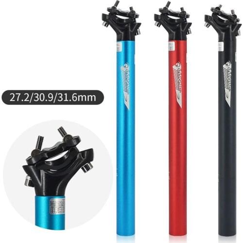 Seatpost Shock Absorber Aluminum MTB Mountain Bike Bicycle Seat Post 27.2 30.9 31.6X400mm