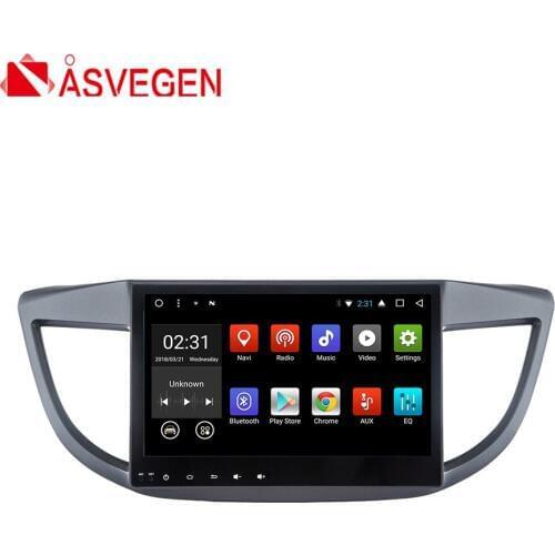 Tesla 10.2 inch 2G+32G Touch Screen Android 7.1 Car DVD GPS Radio Video Bluetooth Multimedia For Honda CRV 2012-2015