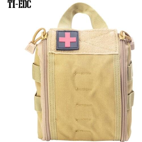 Tactical First Aid Kits Medical Utility Pouch Molle EMT Pouch Quick Release Emergency Survival Kits