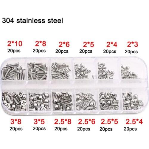 Stainless steel screws for Dell Lenovo Samsung Acer ASUS MSI Sony Toshiba laptop shell screws hard drive screws