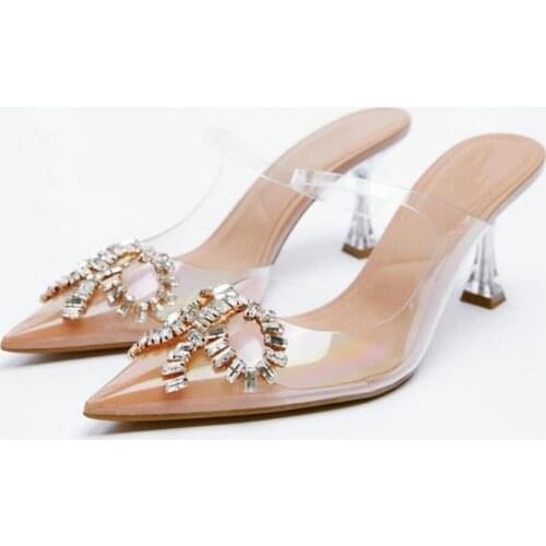 WVNE Womens High-heeled Shoes