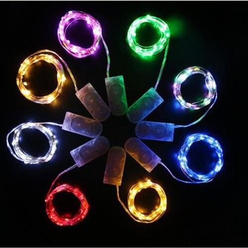 1pc Copper Wire LED String Light Christmas Lights Holiday Wedding New Year 2022 Party Decoration Fairy Light Room Lights Garland