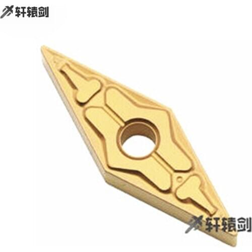 10PCS VNMG160404 VNMG160408 VNMG160412 TM XP9125 Carbide Blade Lathe Steel Cutting Tool Turning