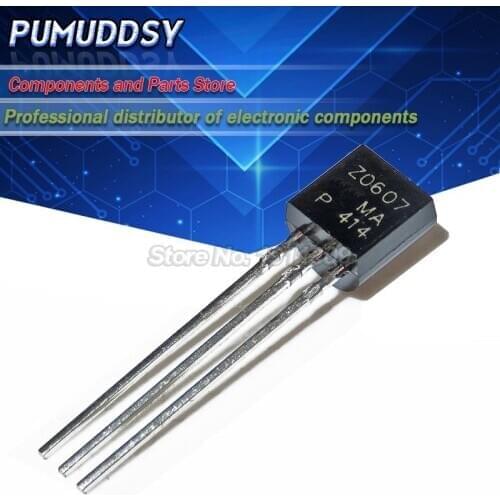 20PCS Z0607MA Z0607 TO-92 Triacs 0.8 Amp 600 Volt IC