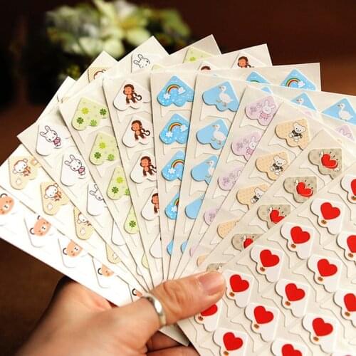 24 Pcs/lot 1 Sheets Vintage Cute Corner Paper DIY Stickers for Photo Album Scrapbooking Protect Photo Frame Albums Decoration
