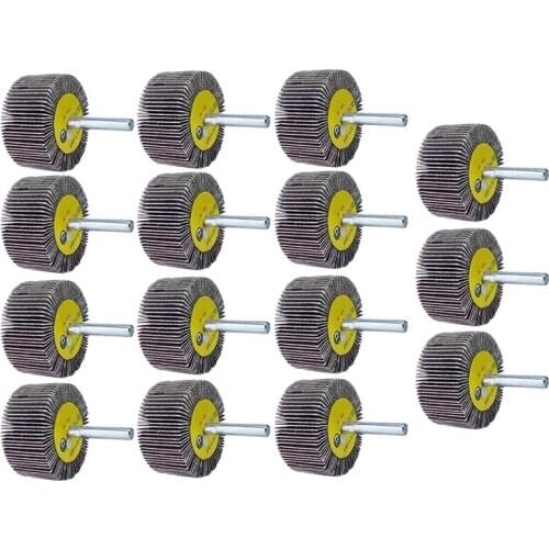 ABSF 40mm Handle Page Wheel Polishing Abrasive Thousand Page Wheel Polishing Thousand Impeller Wheel Emery Cloth Impeller