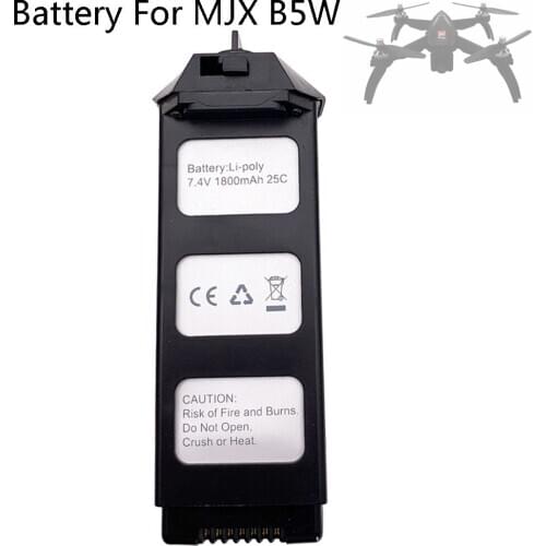 Original Battery For MJX R/C Bugs 5W B5W RC Helicopter battery 7.4V 1800mAH 25C 2S LiPo Battery RC Quadcopter drone spare parts