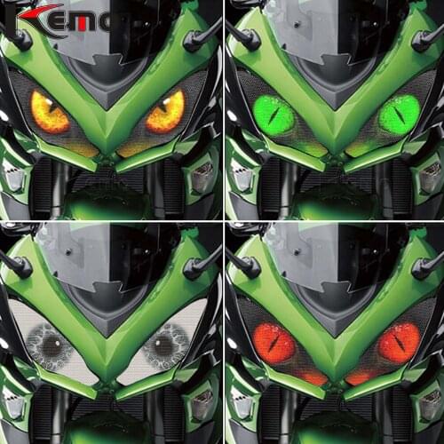 For kawasaki Z1000SX 2017 2018 Motorcycle Accessries 3D Front Fairing Headlight Sticker Guard Head light Stickers