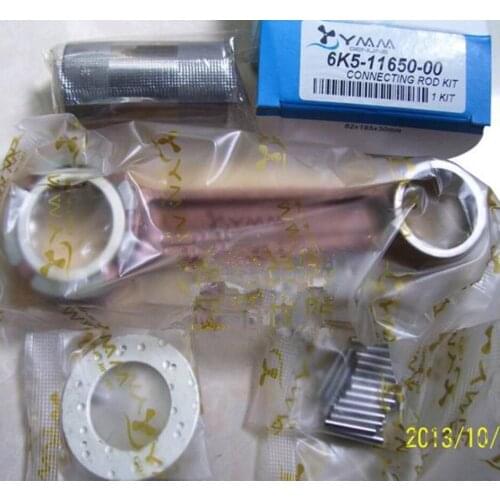 Free Shipping connecting rod crank pin block slice + needle bearing for Yamaha New model 2 stroke 60Hp outboard motor 6K5-11650