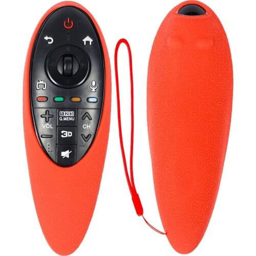 Cover For lg AN-MR500 AN-MR500G Protective Silicone 3D Smart TV Magic Remote Control Case With Lanyard Flexible Shockproof MR500