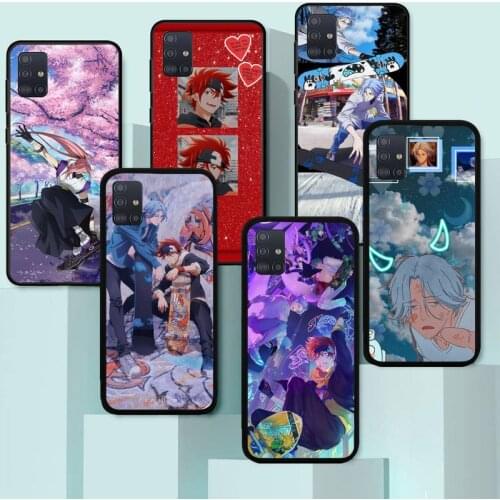 Anime Sk8 The Infinity Tempered Glass Phone Case for Redmi note 5 5A 7 6 8 8T 9 10 4 6 9 10 S PRO MAX Fundas cover