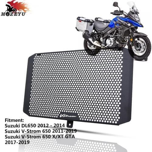 DL650 2012-2014 Motorbike Radiator Grille Grill Protective Guard Cover for V-strom 650 2011 V-STORM V strom 650 X/XT GT 2017