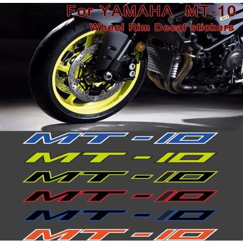 For YAMAHA MT-10 MT10 MT 10 Motorcycle Sticker Wheels Rims Decal Tank Body Shell Helmet 2015 2016 2017 2018 2019 2020