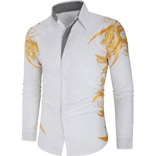 Douhoow Men's Long Shirts