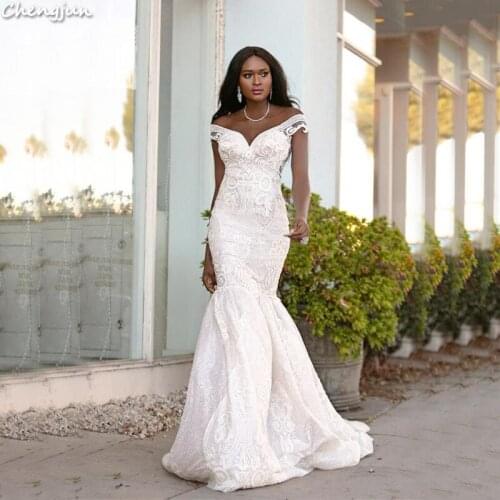 Chengjun Mermaid Sex Night Middle East Elegant Wedding Dress