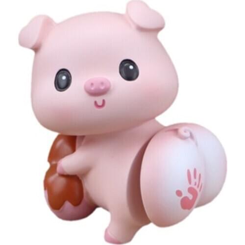 ZOCDOU 1 Piece Creative Cute Cat Shaking Statue Little Figurine Crafts Figure Ornament Miniatures