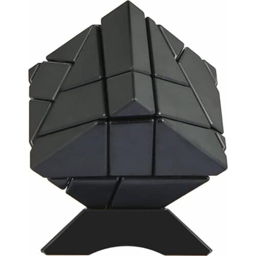 Ghost Cube 3x3 Speed Stickerless Puzzle Smooth Corner Turning with New Anti-Pop Structure