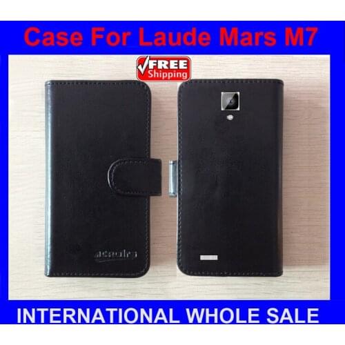 Hot!Mars M7 Laude Case New 2016 items Factory Price Flip Leather Exclusive Cover For Laude Mars M7 Case+tracking number