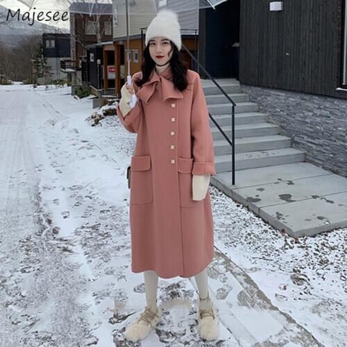 Женские пальто с воротником Majesee China At AliExpress