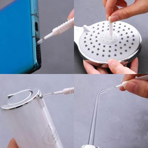 Mini Household Products Shower Hole Cleaning Brush Convenient Small Faucet Gap Brush Anti-clogging Small Brushs Hot Sale
