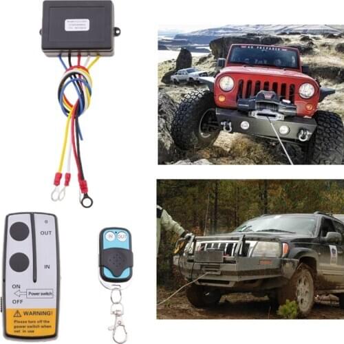 Car UTV ATV SUV Winch Remote Receiver Switch with LED Indicator 12V KLS-205/2