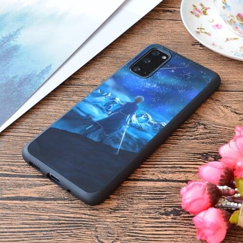 For Samsung Galaxy Eva Angel Invasion Print Soft Matt Phone Case