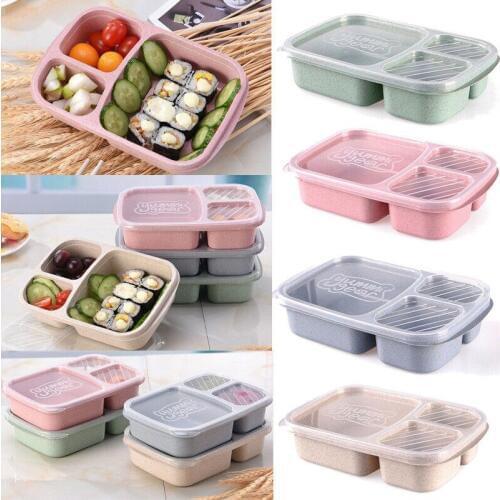 2019 Newest Hot Microwave Bento Lunch Box Picnic SuShi Fruit Food Container Storage Box High Quality
