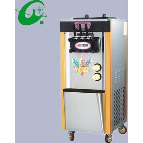 28-36L/H Commercial luxury Vertical ice cream machine 5.8L*2L ice cream making maker yogurt machine