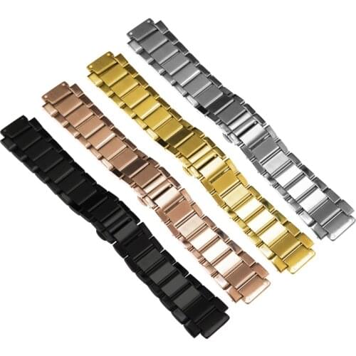 Watch accessorie Stainless Steel Strap For Hublot Men Watchband 27*19mm Belt Male Top Brand Watch Strap band Fusion series