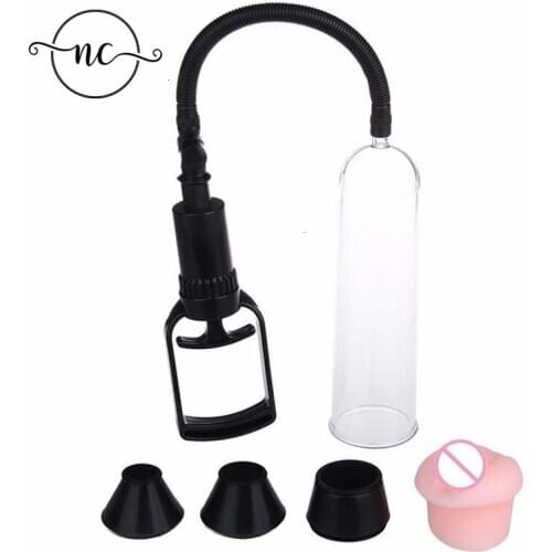 Sex Toy For Men Male Penis Enlargement Extender Device Strengthen Erect Assistor Vacuum Pump Erotic penis Delay Adult Product