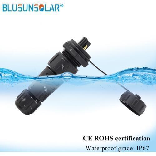 M16 2,3,4,5Pin 250V IP68 plug socket male and female waterproof connector automotive wire connector terminals