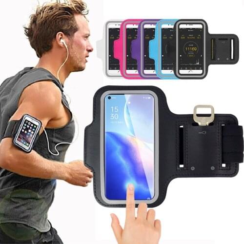 Sports Running Phone Case for OPPO Reno 6 Pro 5 4 3 Hand Arm Band For Reno 5 Pro+ 5Z 5F 5K 4 Lite 4 SE 4Z Reno Z 2Z 2F 2 Cover