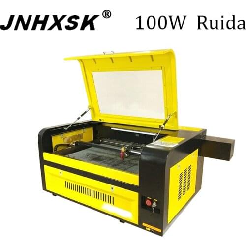 TS6090 100W laser engraving cutting machine ruida System Support offline work CO2 Laser tube high quality honeycomb work