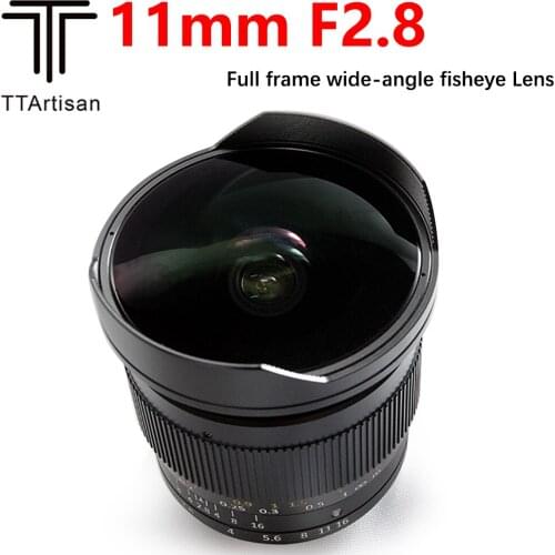 TTArtisan 11mm F2.8 Full frame wide-angle fisheye Lens for Leica M-Mount Sony E Nikon Z Canon RF-Mount Cameras