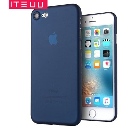 ITEUU 7 8 Plus Ultra-Thin PP Matte Case for iphone 7 8 Plus Soft Flexible Back Cover Shell for iPhone 7 8 PLUS