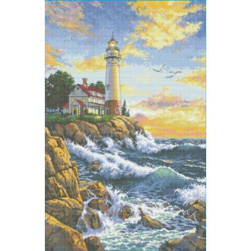 Top Quality Lovely Counted Cross Stitch Kit P011 Dimensions_03895_Rocky Point Similar dmc threads