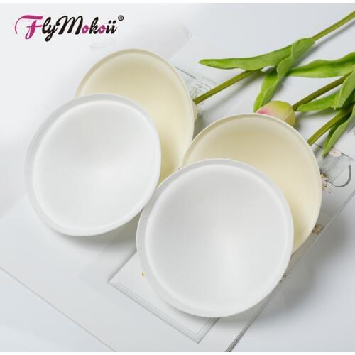 1 Pair/Lot Women Intimate Accessories Swimsuit Padding Enhancer Sponge Foam Chest Cups Breast Bikini Insert Woman Bra Padded