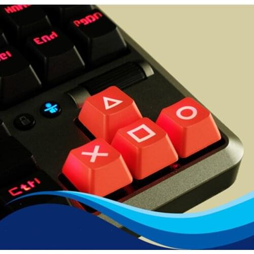 1PC Direction Style Keycap Gold Powder Black For Mechanical Keyboard Keycap OEM Height