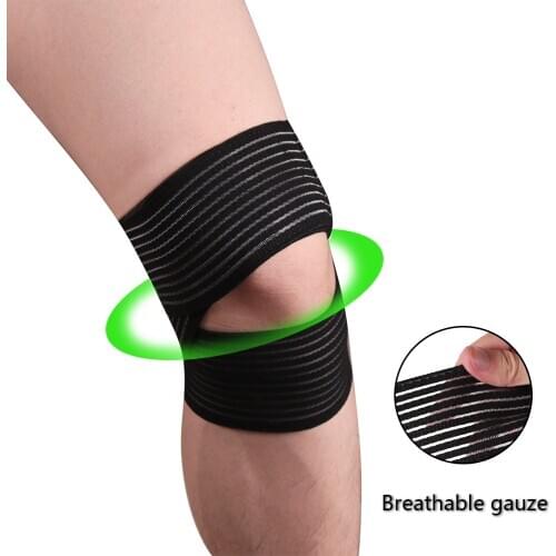 1 PCS Medical Bandage Knee Pad Protects The Patella For Arthritis Crossfit Gym Volleyball Tennis Safety Sports Protection