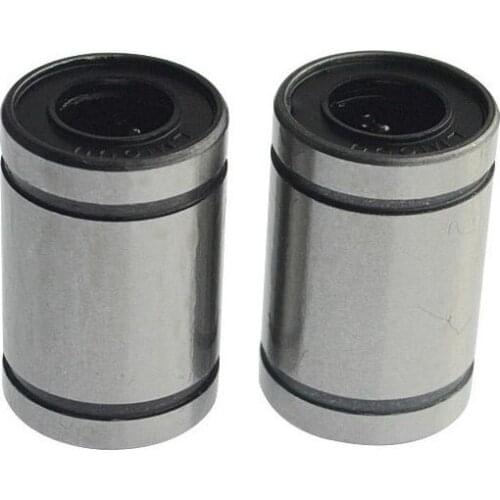 100pcs/lot Bearing Lm3uu Lm4uu Lm5uu Lm6uu Lm8suu Lm8uu 8mm Linear Motion Ball Bearing Bushings For 3d Printer Cnc Router