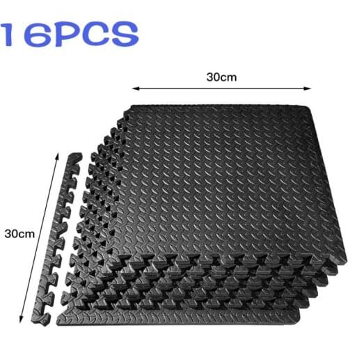 16/20Pcs 30x30cm Carpet Suitable For Home Bedroom Fitness Room Floor Protection Pad Rug Home Textile